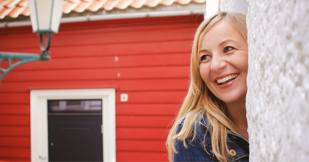 Pelle Propell med Christine Sandtorv